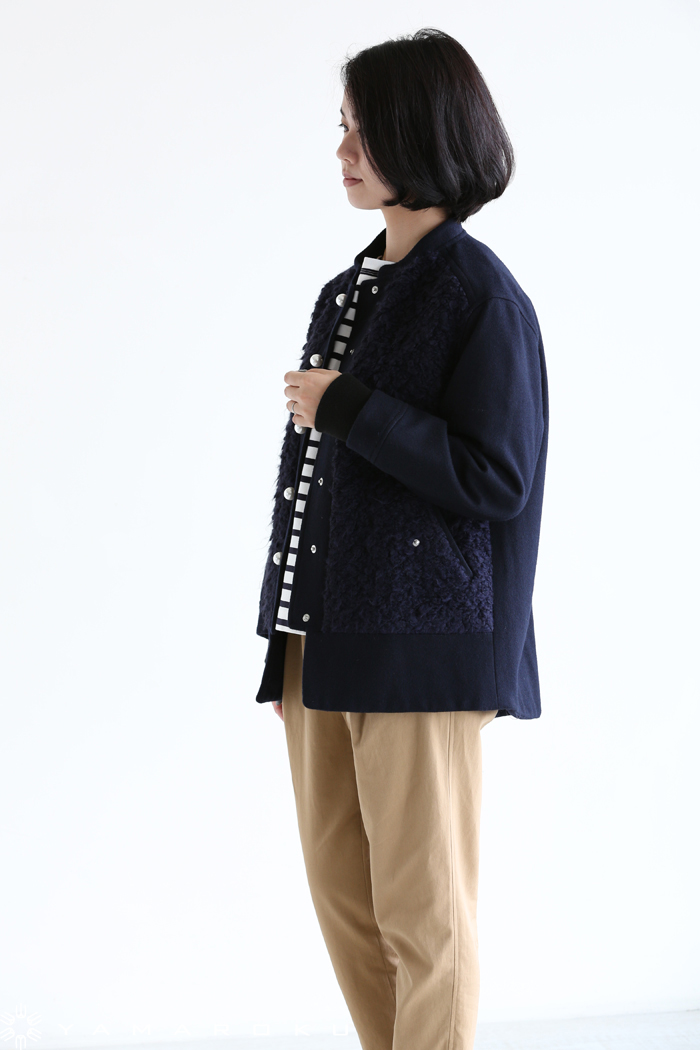 ミュベールワーク  ツイード スタジャン パールボタン フレア Mサイズ 極美品 ミュベールワーク ツイード スタジャン パールボタン フレア M