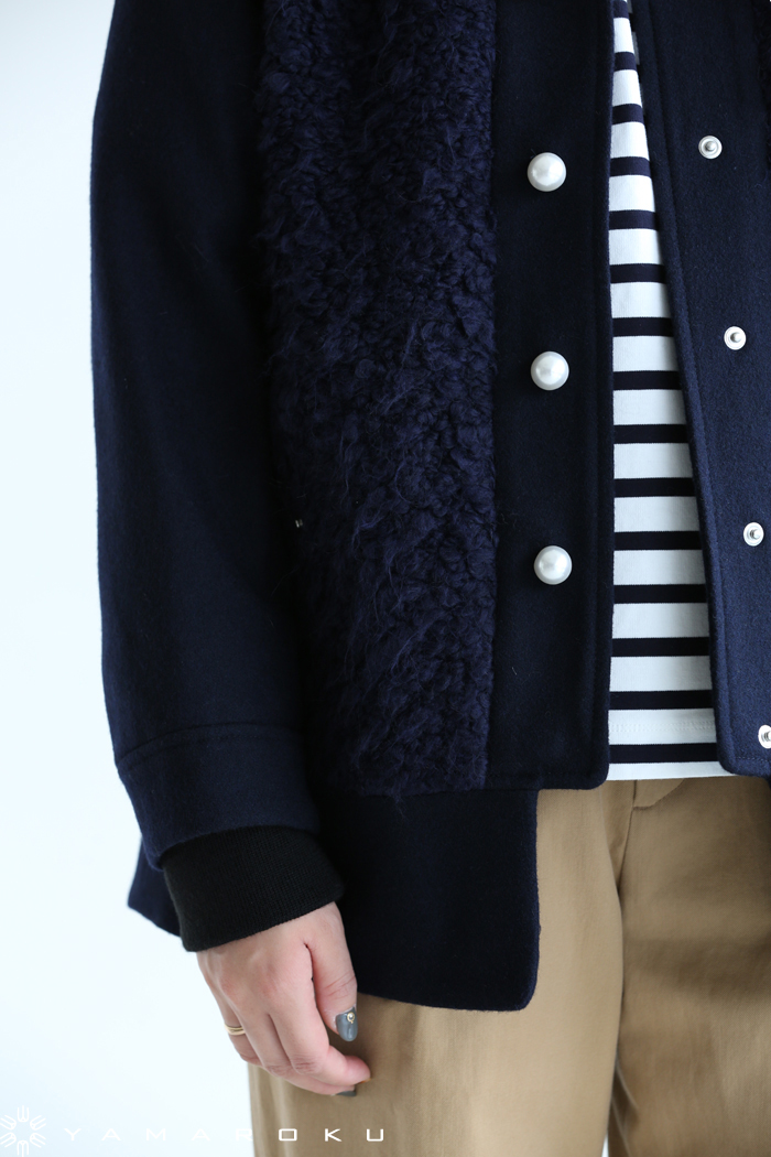 MUVEIL WORK(ミュベールワーク) ループツイードバックフレア