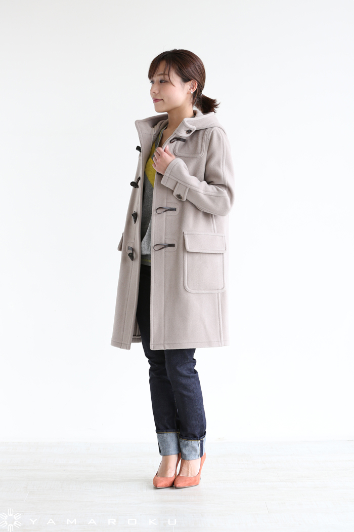 beautiful people(ビューティフルピープル)pile melton duffle coat