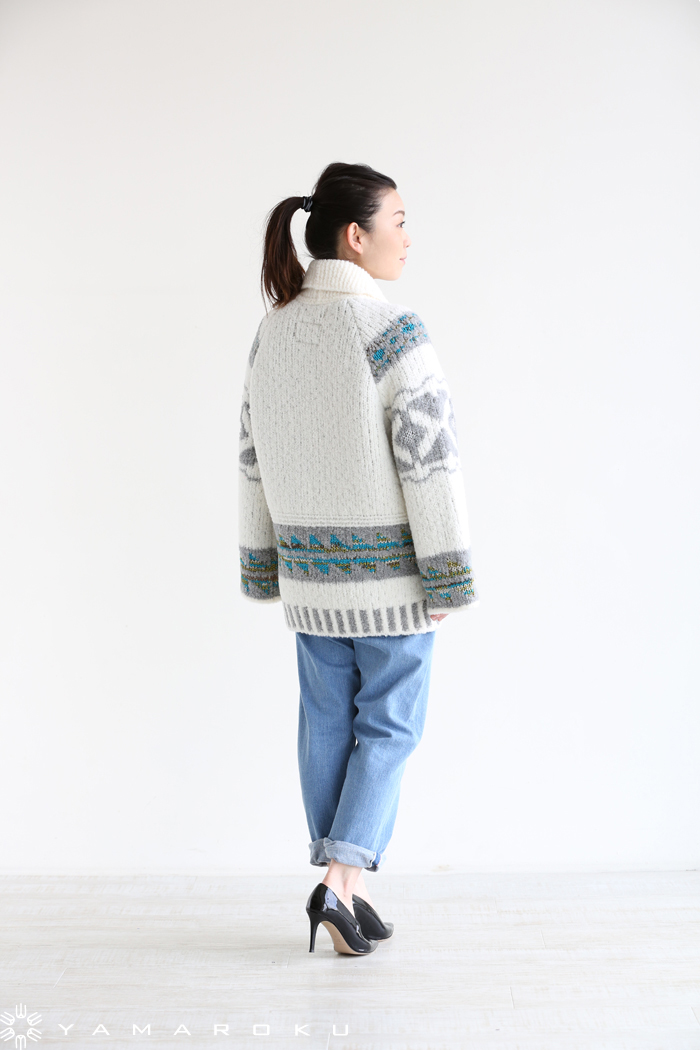 Coohem(コーヘン) SHETLAND COWICHAN ニットカウチン