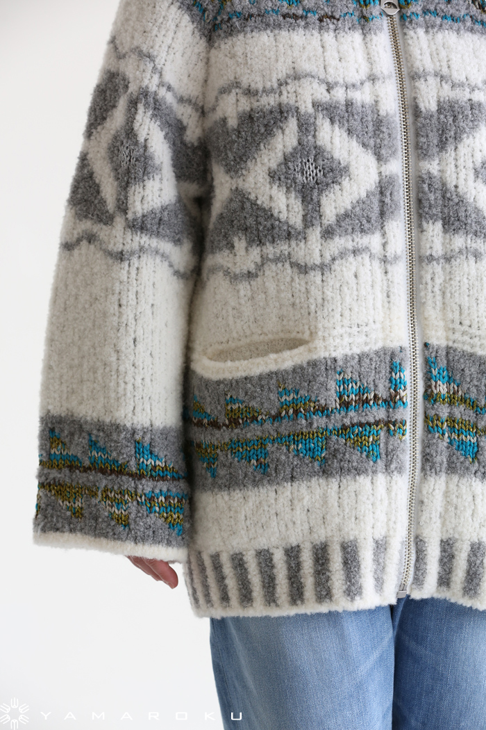 Coohem(コーヘン) SHETLAND COWICHAN ニットカウチン
