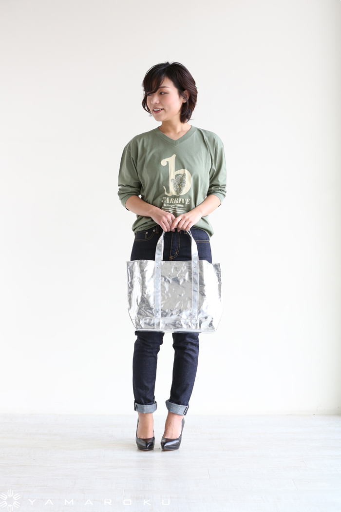 beautiful people(ビューティフルピープル) alminium bonding tote 