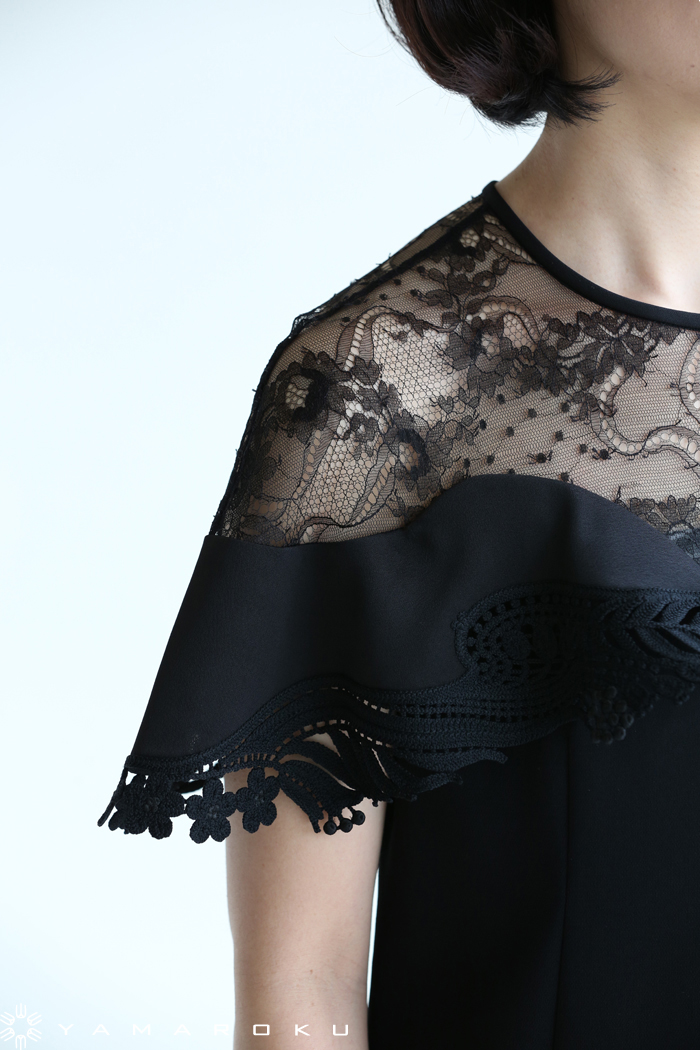 Mame Kurogouchi(マメ) Leaver Lace Classical Dress!! | YAMAROKU Mame Kurogouchi(マメ) Leaver Lace Classical Dress!! | YAMAROKU