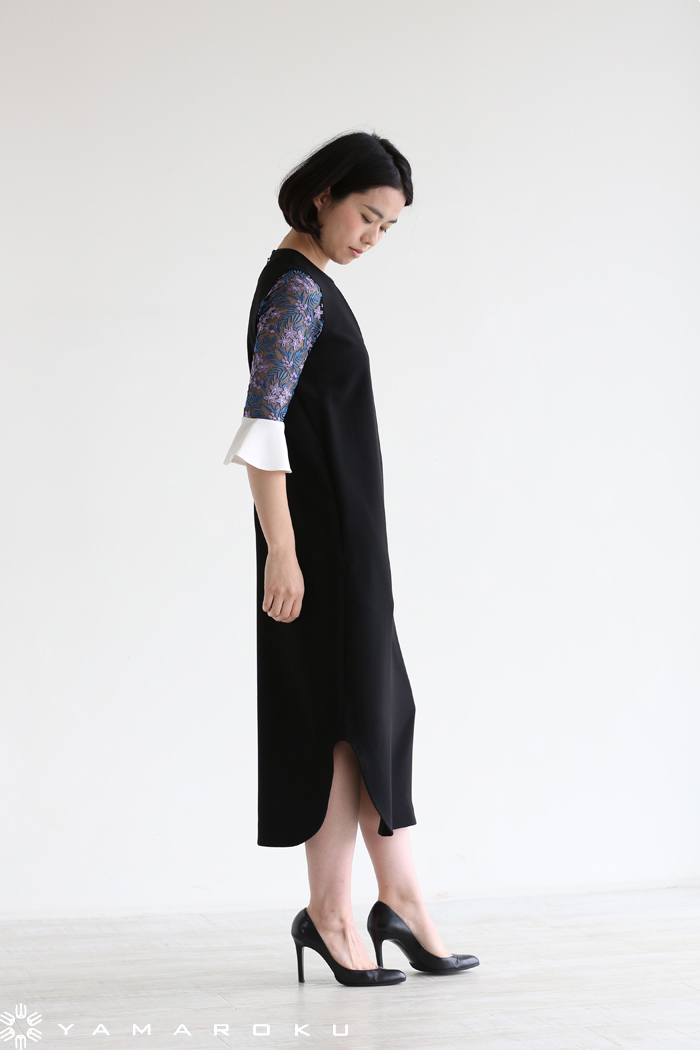 Mame Kurogouchi(マメ) Leaver Lace Classical Dress