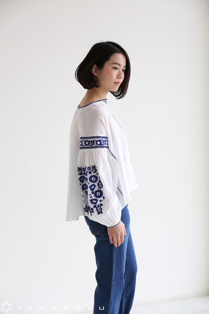 TOMORROWLAND MACPHEE(マカフィ) COLOR EMBROIDERY 刺繍ブラウス TOMORROWLAND MACPHEE(マカフィ) COLOR EMBROIDERY 刺繍ブラウス