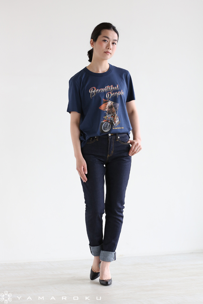 beautiful people(ビューティフルピープル) 100/2 supima bear bike T 