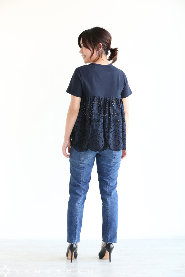 MUVEIL WORK(ミュベールワーク) インドシフリー刺繍入りハート