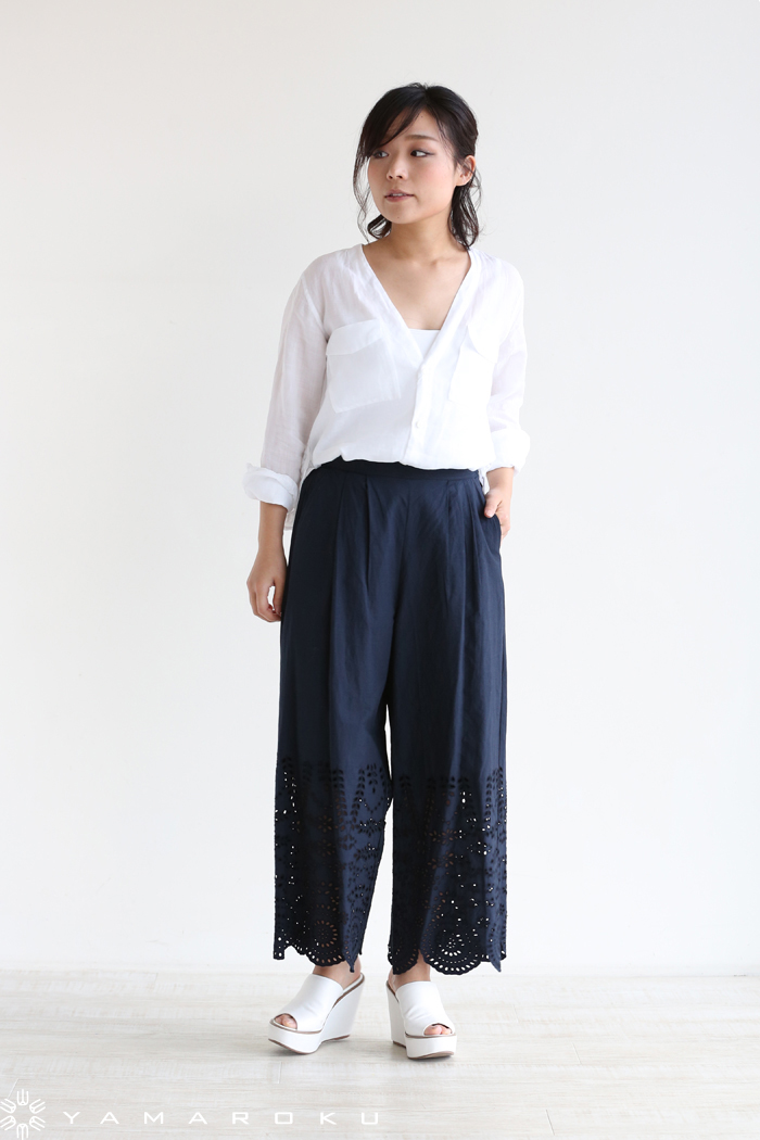 美品 マカフィ トゥモローランド リネン PIECE DYE RAMIE シャツ 美品 マカフィ トゥモローランド リネン PIECE DYE RAMIE シャツ