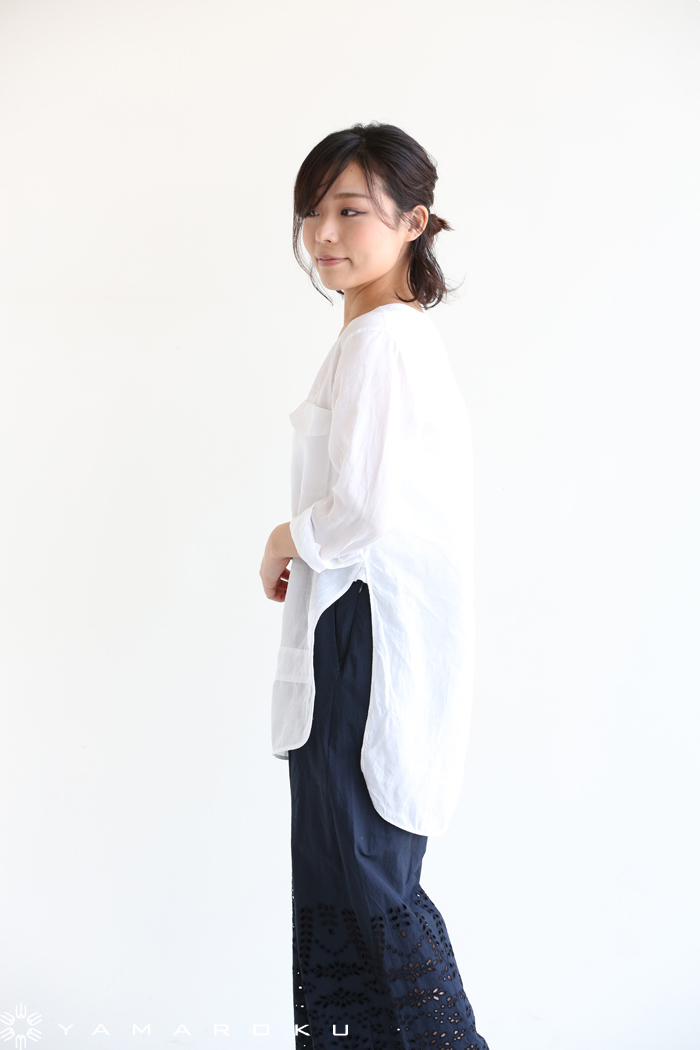 美品 マカフィ トゥモローランド リネン PIECE DYE RAMIE シャツ 美品 マカフィ トゥモローランド リネン PIECE DYE RAMIE シャツ