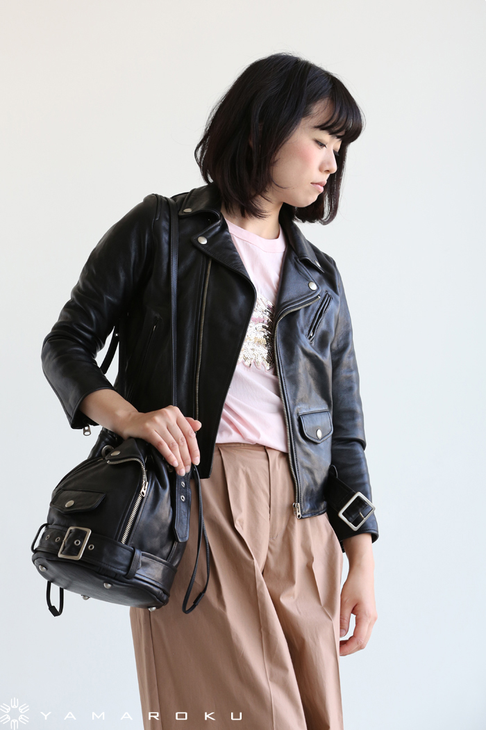 レア❗ beautiful people セミダブル ライダース 38 beautiful people（ビューティフルピープル）vintage leather