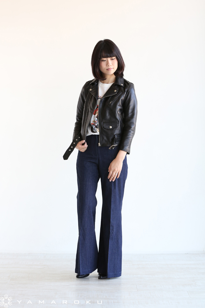 beautiful people（ビューティフルピープル）vintage leather riders jacket（ビンテージ レザー  ライダースジャケット） | YAMAROKU New Arrival