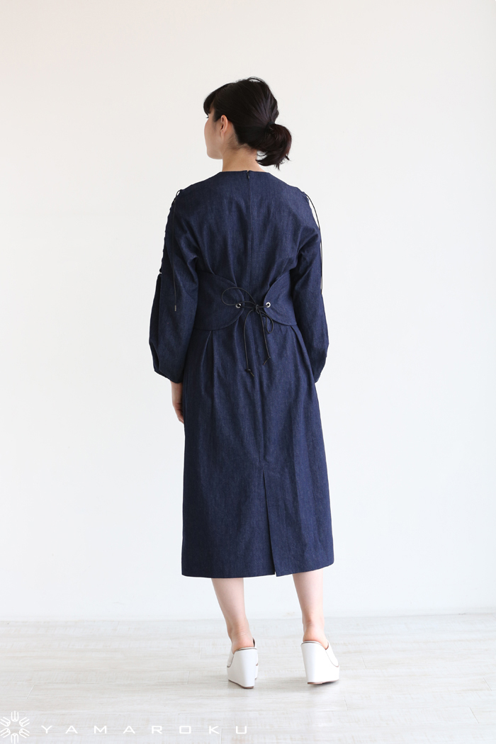 muller of yoshiokubo(ミュラーオブヨシオクボ) Lace up dress