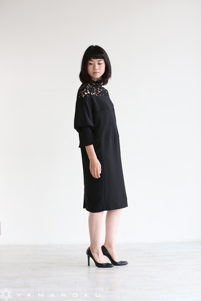 極美品 アキラナカ Yvonne dress レース ワンピース ブラック 38 AKIRA NAKA(アキラナカ) Yvonne dress ！！ | YAMAROKU New Arrival