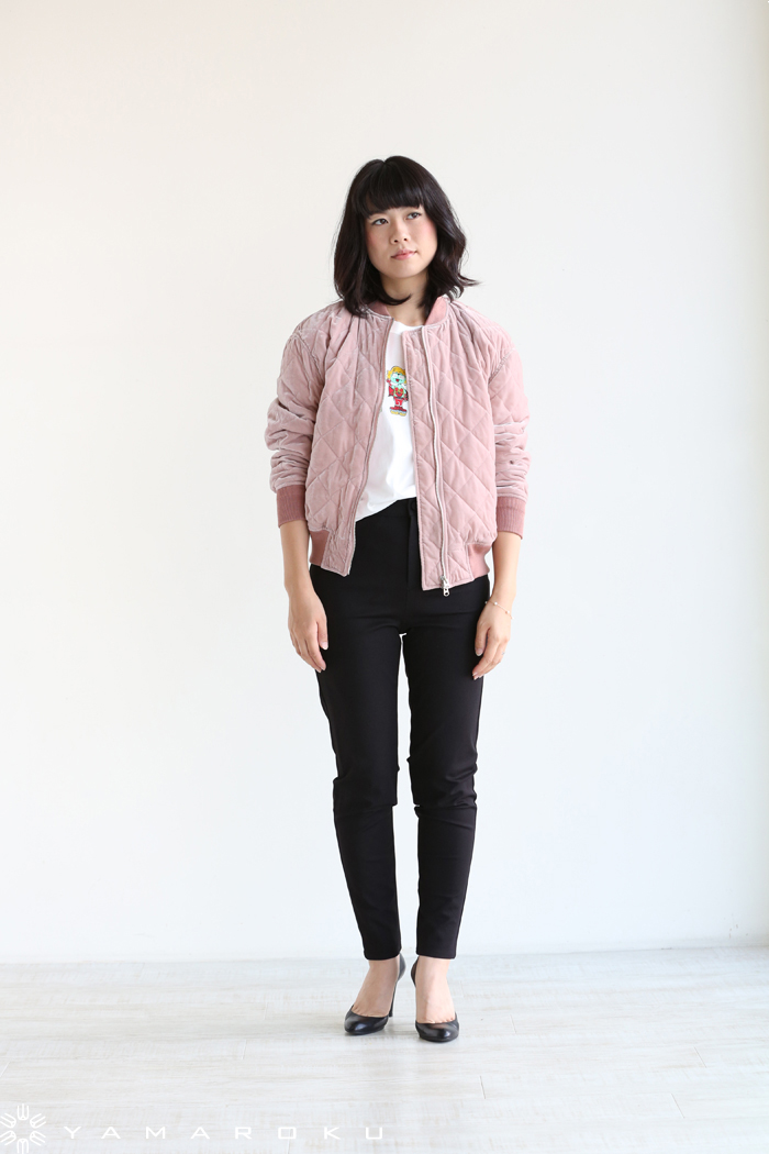 beautiful people(ビューティフルピープル) crush velvet quilting MA 