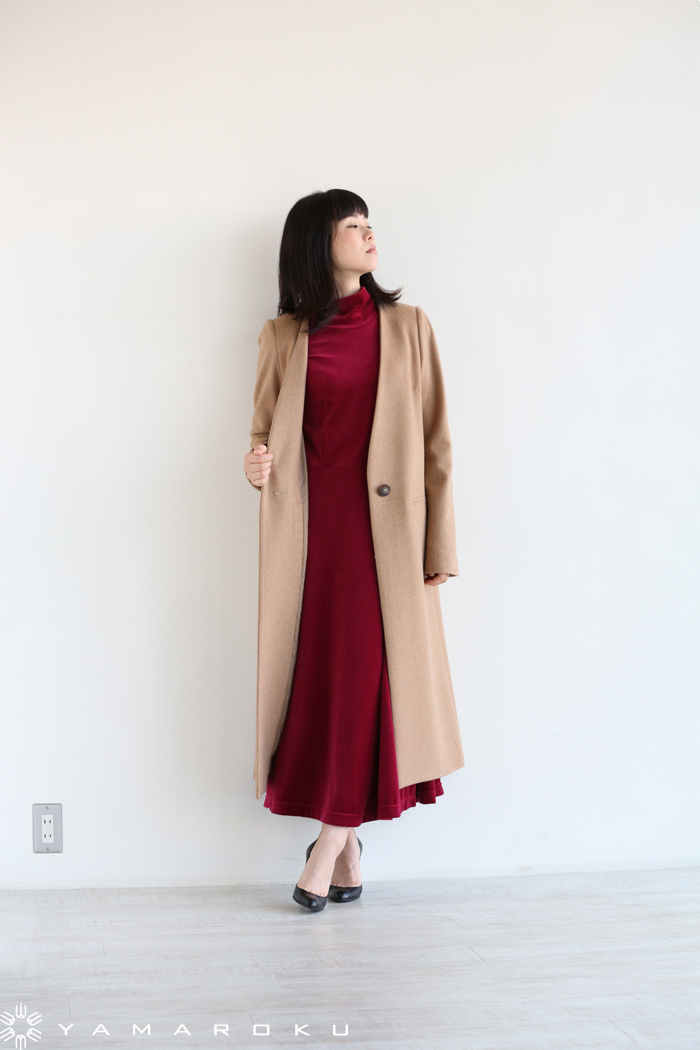mame コート Mame Kurogouchi 22SSコレクションのCording Embroidered