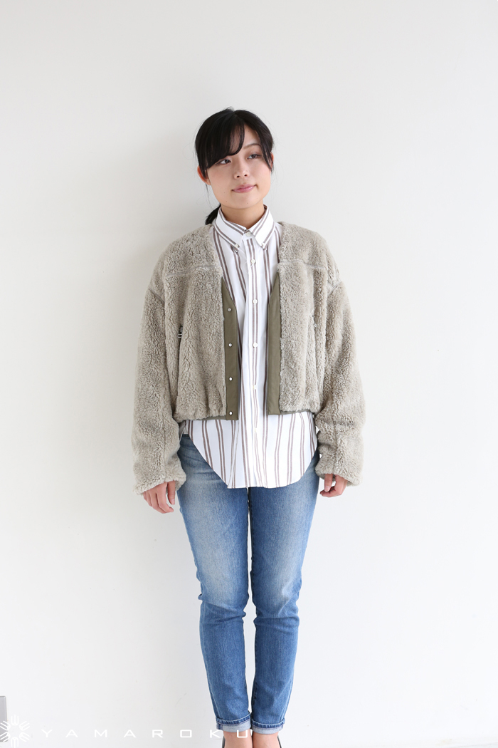 MACPHEE - maika☆MACPHEE マカフィー☆アクリルボアVネックブルゾン☆ アクリルボア Vネックブルゾン｜トゥモローランド 公式通販