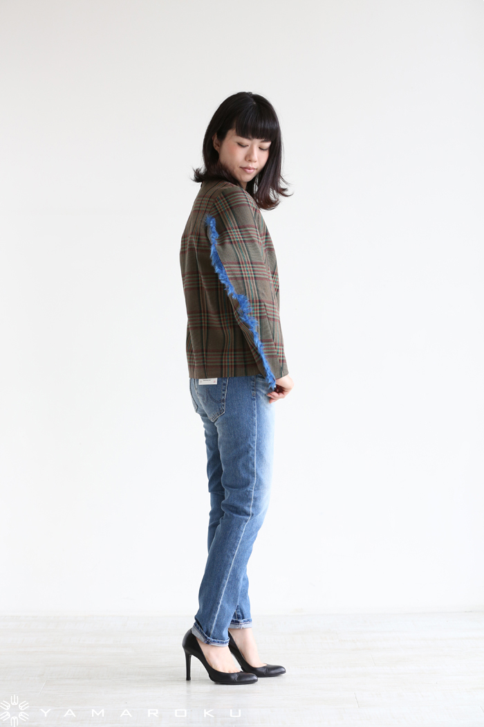 AKIRA NAKA Khashuri BRBL チェック柄トップス AKIRA NAKA（アキラナカ）Khashuri 、Khashuri back fin PT