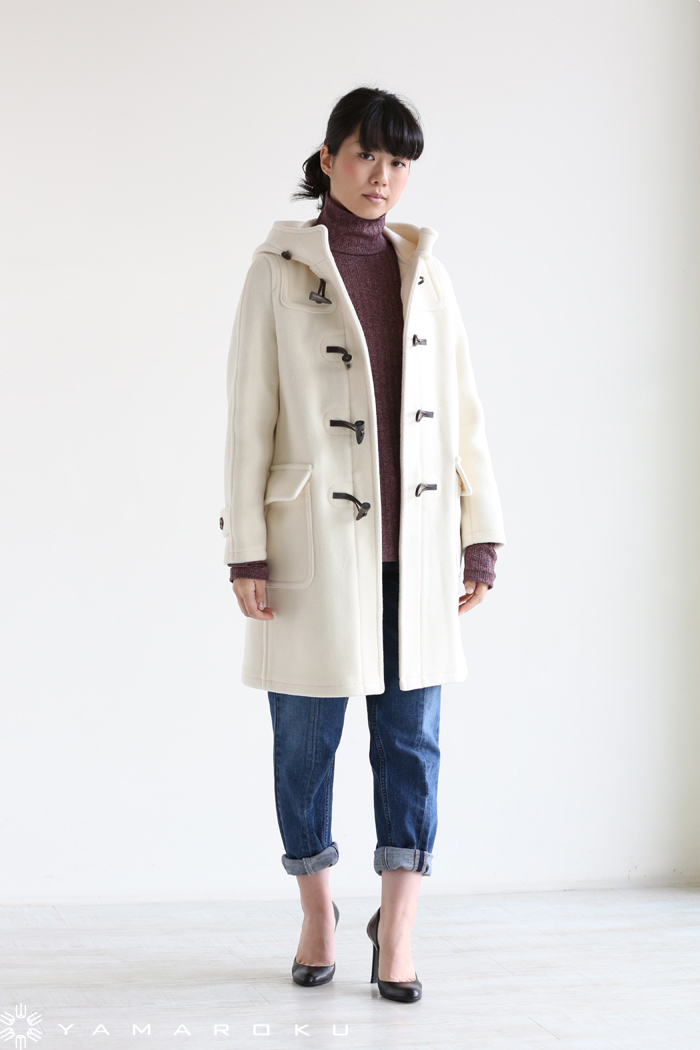 beautiful people(ビューティフルピープル) pile melton duffle coat ...