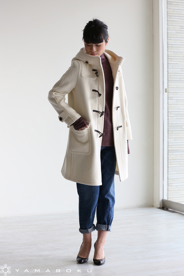 beautiful people(ビューティフルピープル) pile melton duffle coat