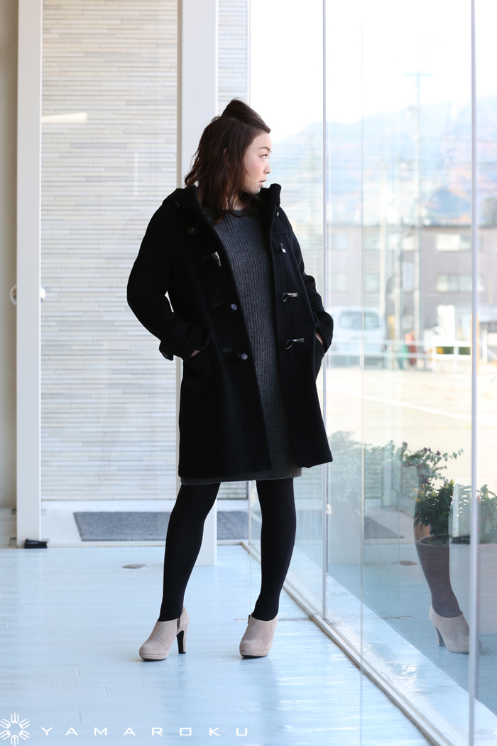beautiful people(ビューティフルピープル) pile melton duffle coat