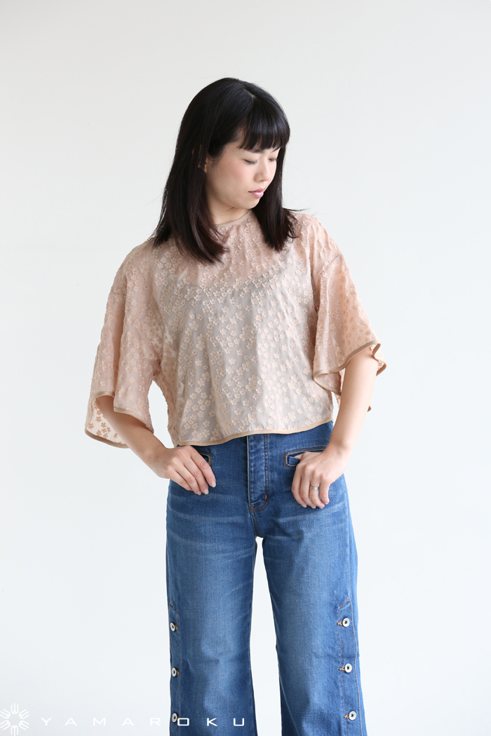 Mame Kurogouchi(マメ) Flower Printed Flare Shirt！！ | YAMAROKU ...