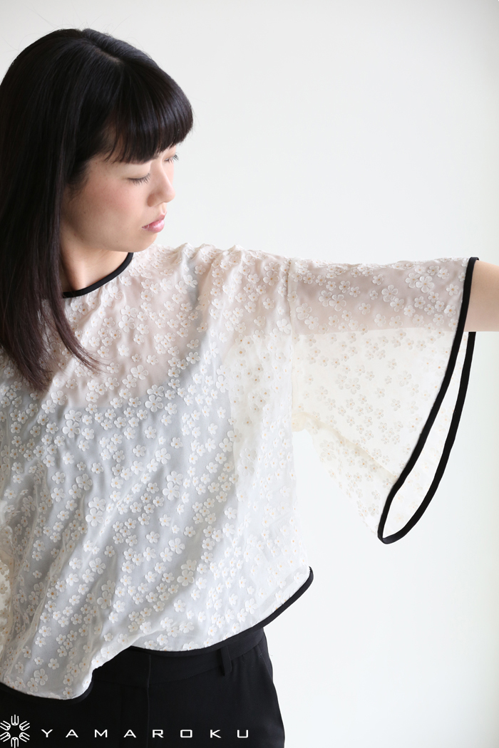 Mame Kurogouchi(マメ) Flower Printed Flare Shirt！！ | YAMAROKU