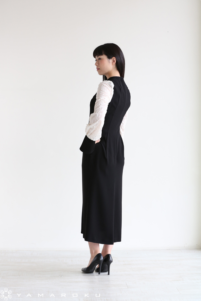 Mame Kurogouchi(マメ) Flower Printed Sleeves Dress！！ | YAMAROKU