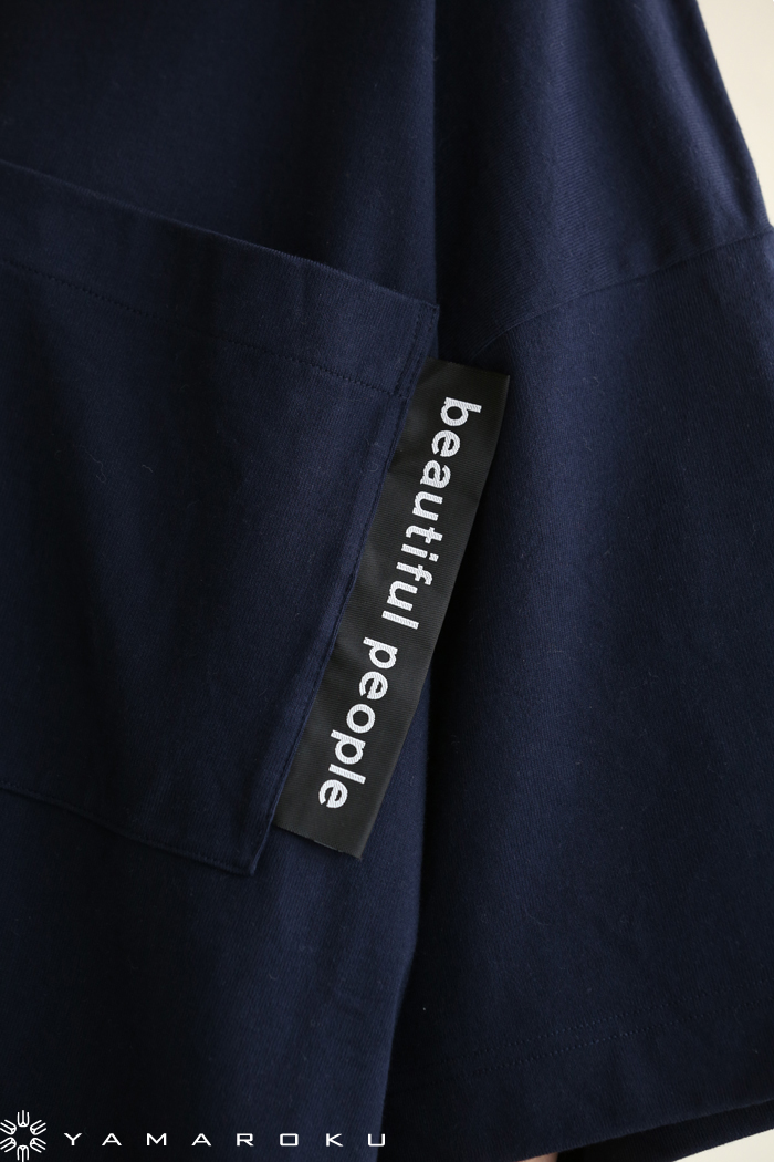 ビューティフルピープル　ビッグTドレス　y big T-dress  Tシャツ beautiful people(ビューティフルピープル) cotton jersey big T-dress