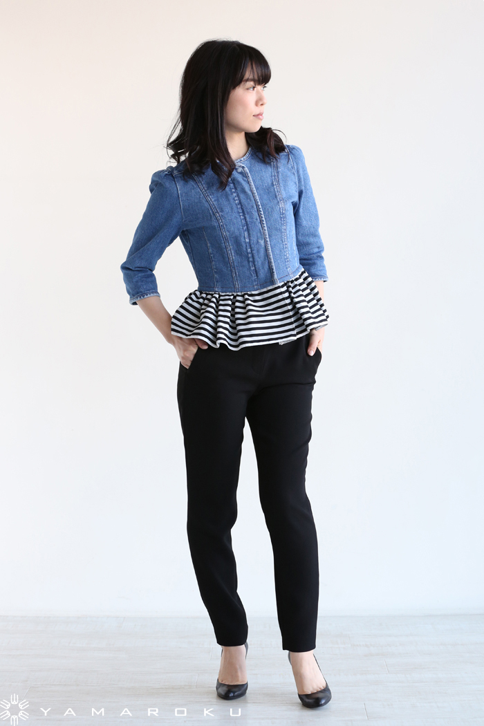 ボーダーズアットバルコニーデニムジャケット BORDERS at BALCONY(ボーダーズアットバルコニー) DENIM JACKET