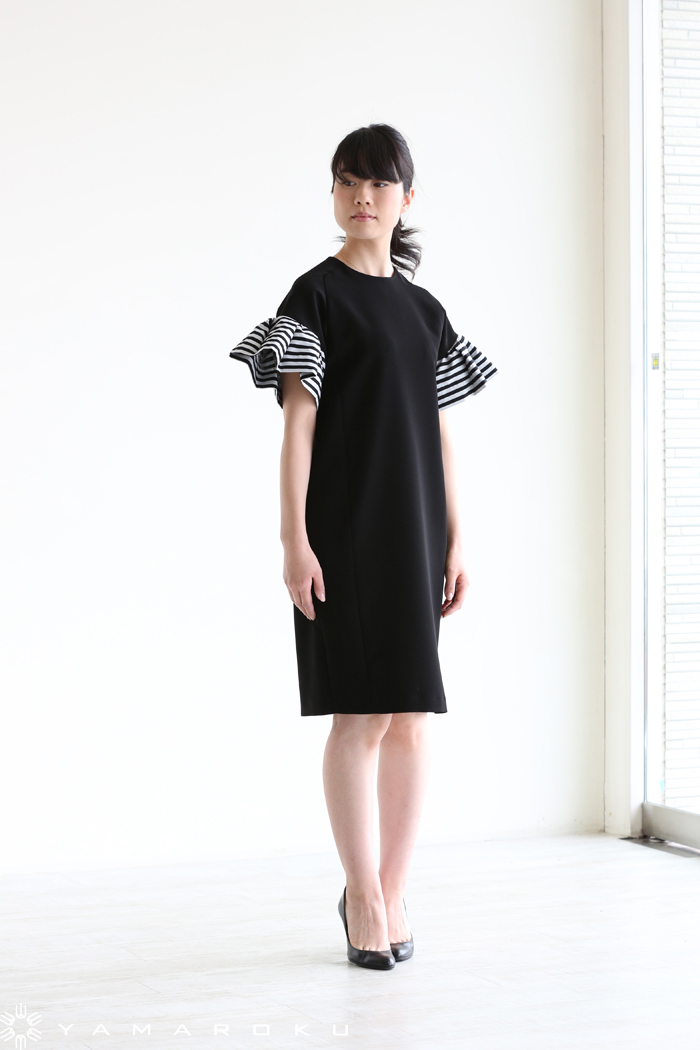 ボーダーズアットバルコニー　チュニック BORDERS at BALCONY(ボーダーズアットバルコニー) BALLERINA TOP