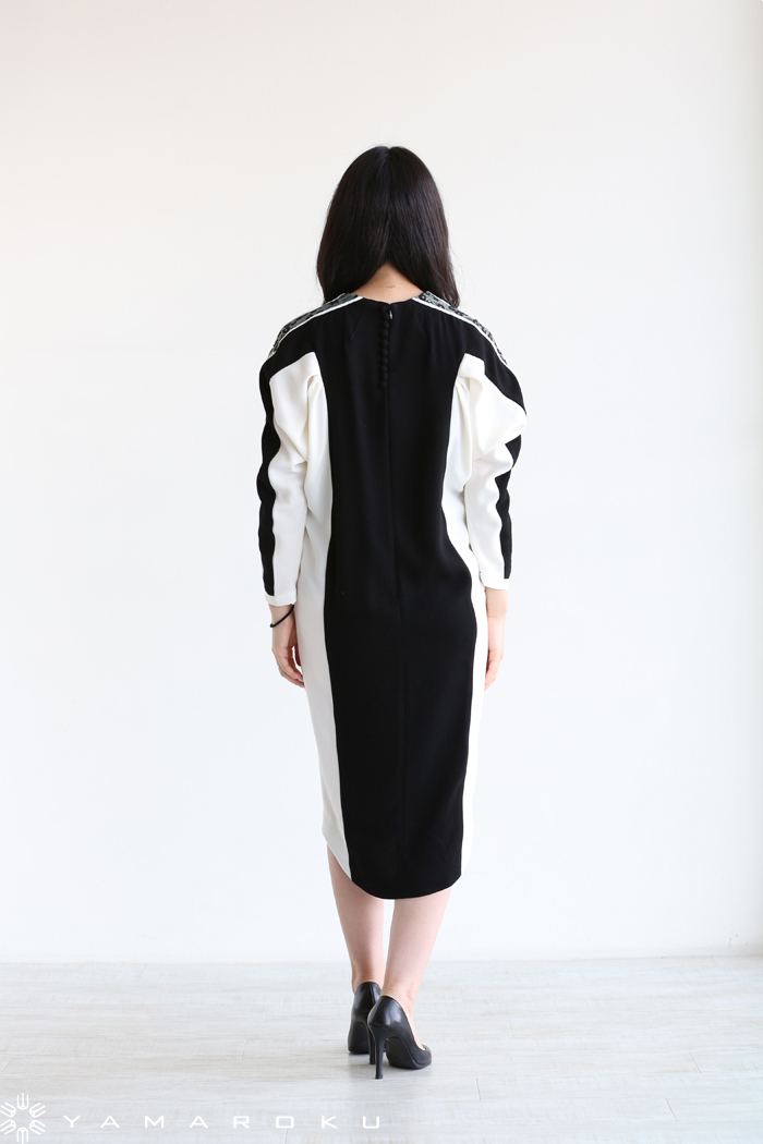 【美品】マメクロゴウチ PEDICEL LACE I-COCOON ワンピース 美品】マメクロゴウチ PEDICEL LACE I-COCOON ワンピース - メルカリ