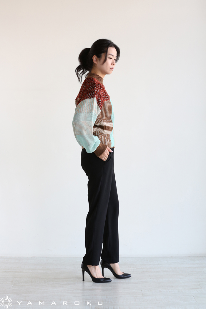 マメクロゴウチ Plating Mole Knit Sweater セーター Plating Mole Knit Sweater - YAMAROKU（ヤマロク） オンラインストア