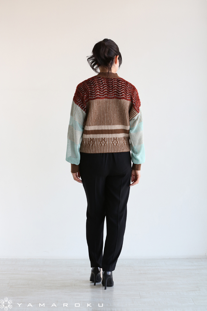 マメクロゴウチ Plating Mole Knit Sweater セーター Mame Kurogouchi Plating Mole Knit - メルカリ
