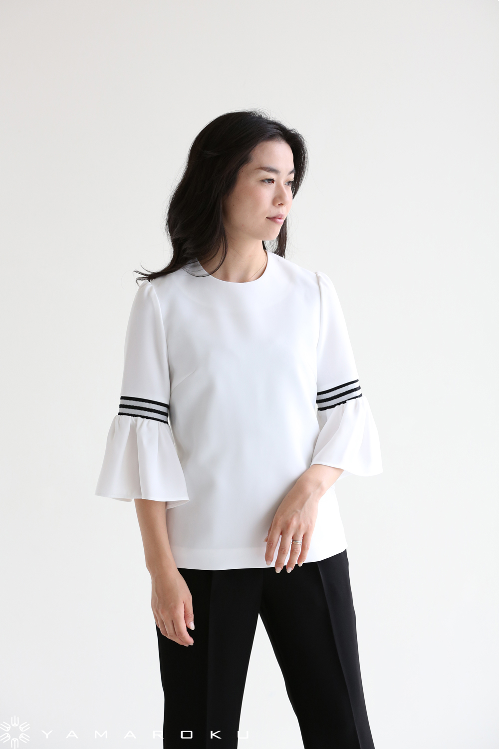 BORDERS at BALCONY(ボーダーズアットバルコニー) トップス2型、HIGH