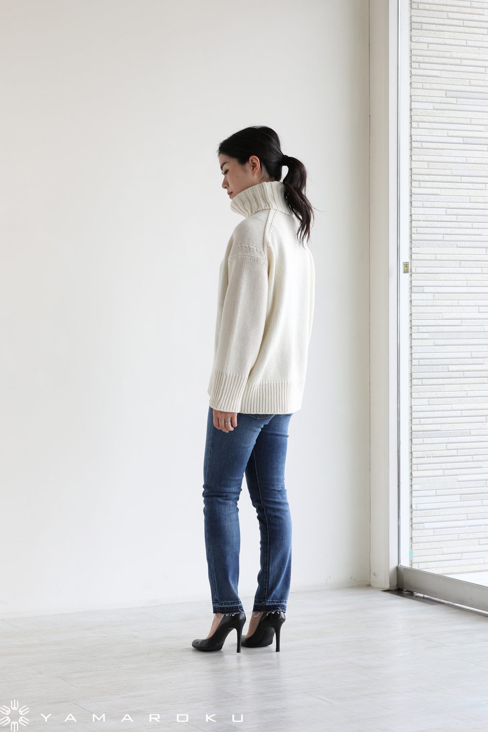 GALERIE VIE (ギャルリー・ヴィー ) ファインウール ハイネックプル