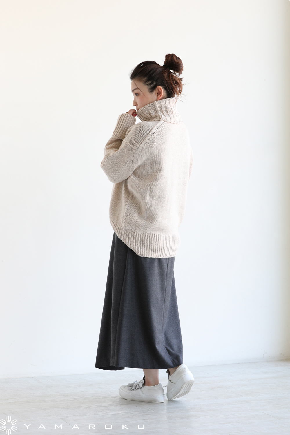 GALERIE VIE (ギャルリー・ヴィー ) ファインウール ハイネックプル
