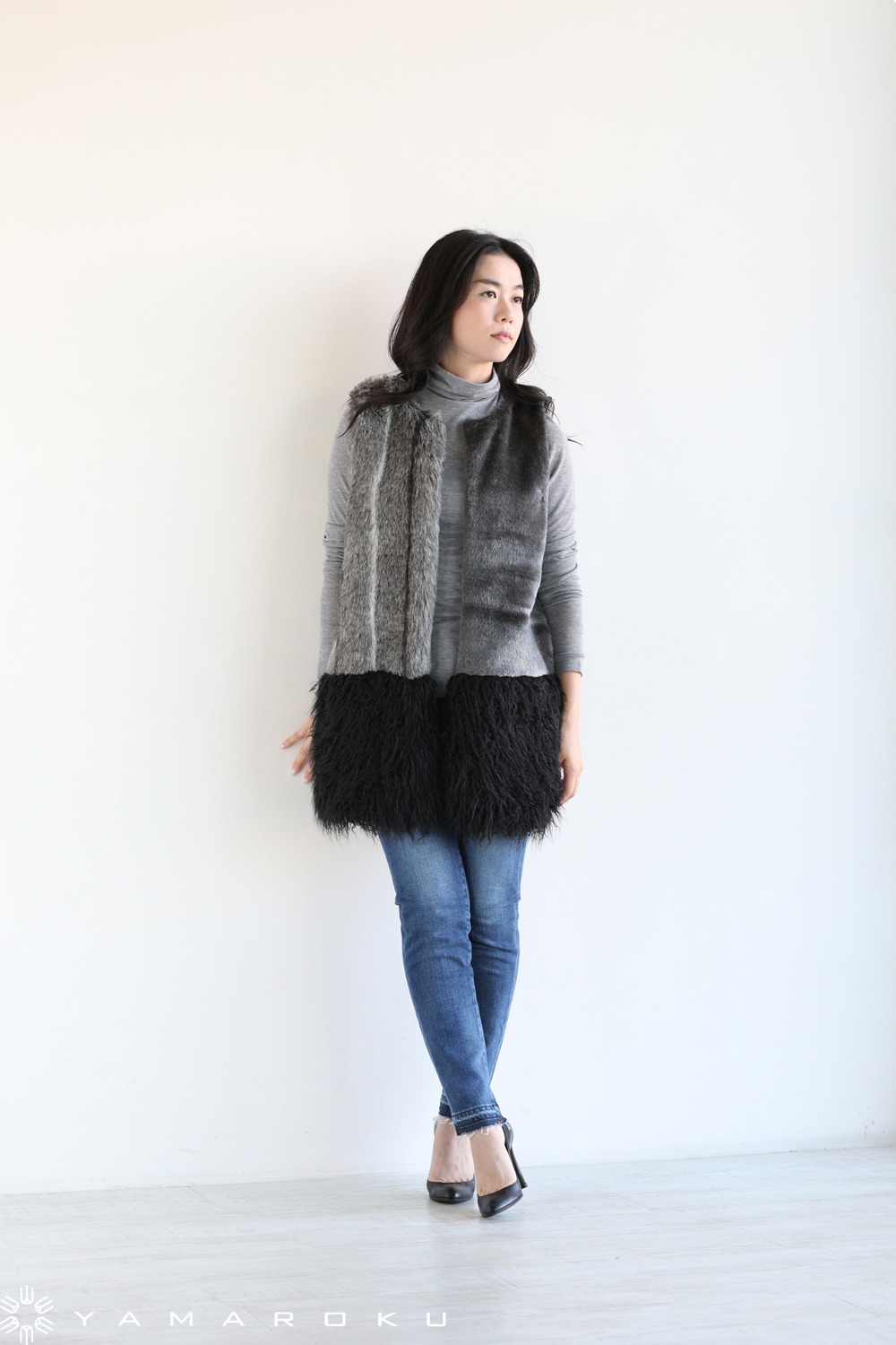 230y*美品 ADAWAS アダワス ファージレ オーバーベスト