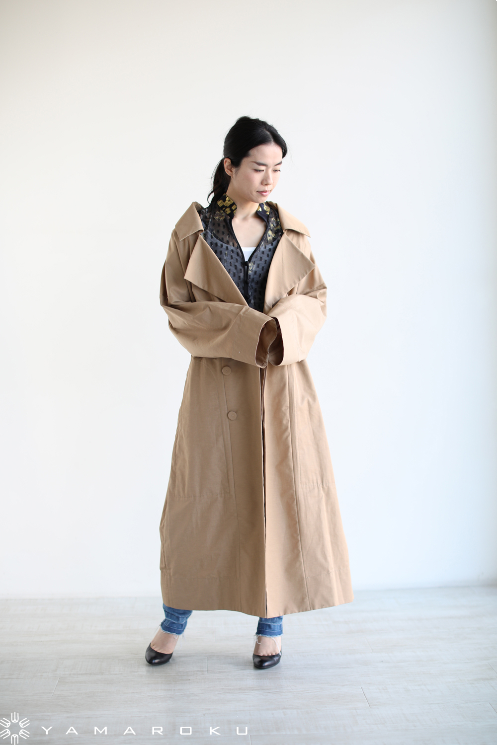 Mame Kurogouchi(マメ) Cotton Hemp Coat！！ | YAMAROKU New Arrival