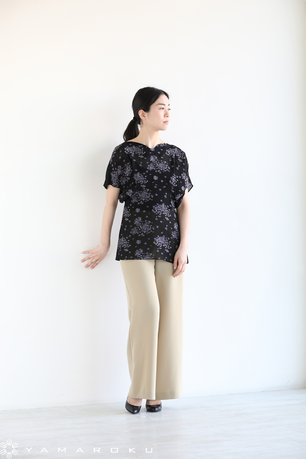 Mame / 2019SS Pedicel Jacquard Tops