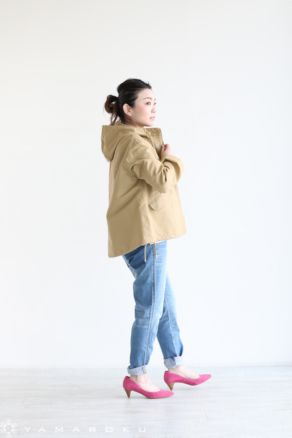 マカフィー　COTTON DOUBLE CLOTH パーカーブルゾン MACPHEE(マカフィ) COTTON DOUBLE CLOTH パーカーブルゾン