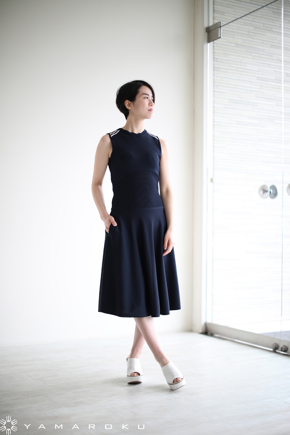 BORDERS at BALCONY(ボーダーズアットバルコニー) SCALLOP KNIT BORDERS at BALCONY(ボーダーズアットバルコニー) SCALLOP KNIT