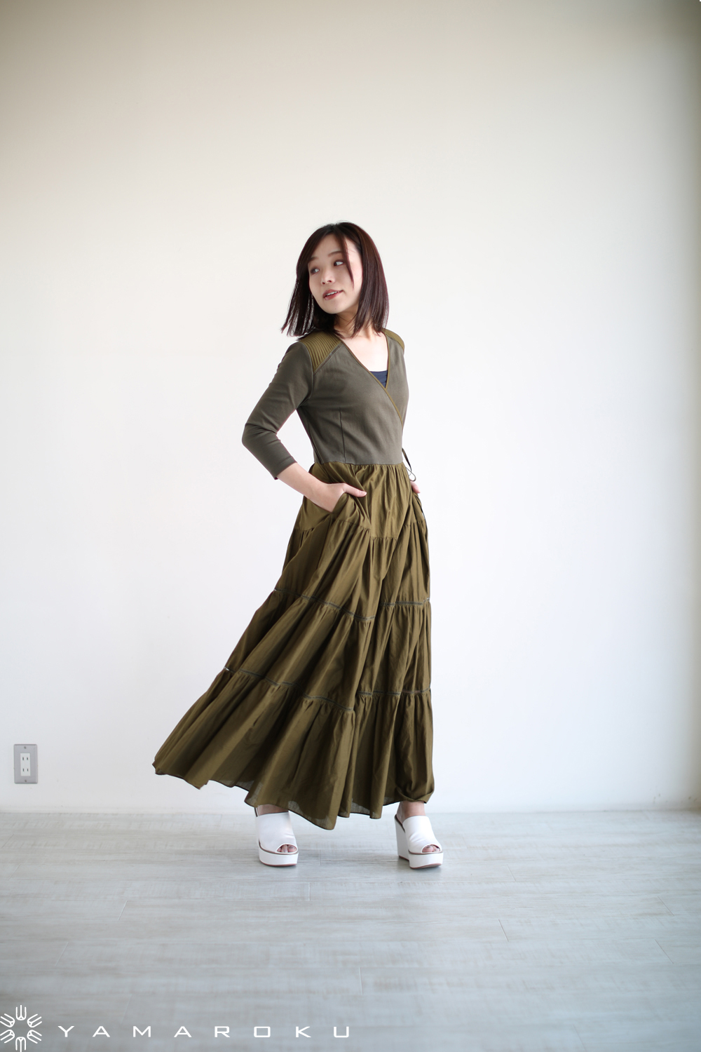 BORDERS at BALCONY(ボーダーズアットバルコニー) BALLERINA MAXI