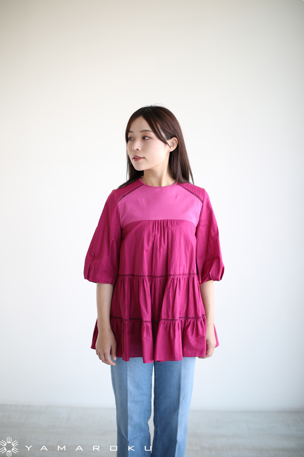 BORDERS at BALCONY(ボーダーズアットバルコニー) BALLERINA TOP