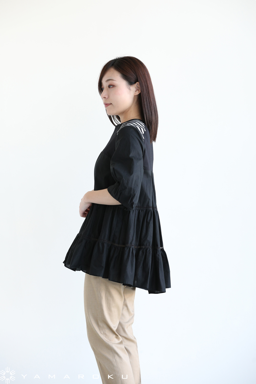 BORDERS at BALCONY(ボーダーズアットバルコニー) BALLERINA TOP ...