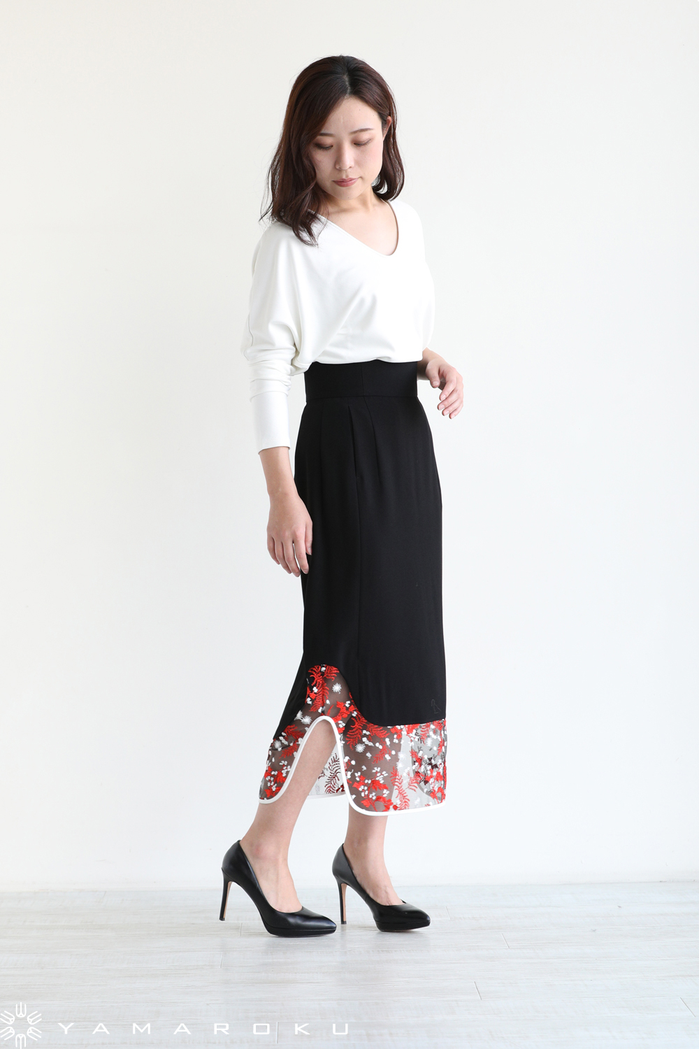 ⭐︎専用⭐︎【新品】Mame Pedicel Lace skirt Black