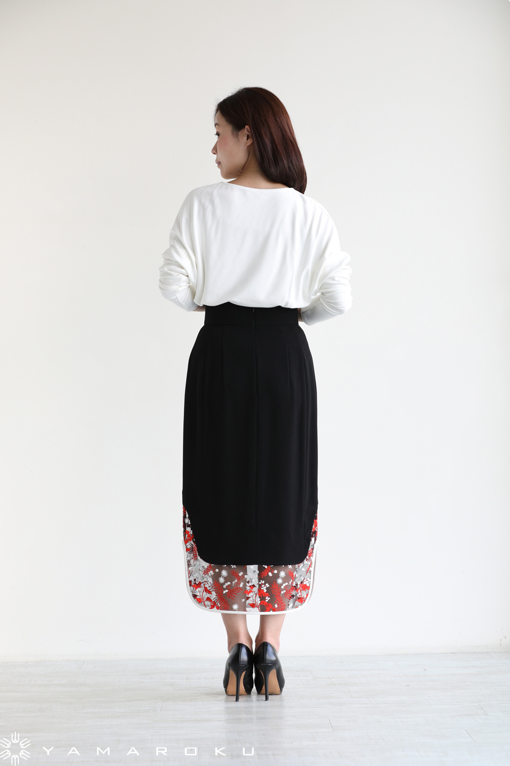 ⭐︎専用⭐︎【新品】Mame Pedicel Lace skirt Black