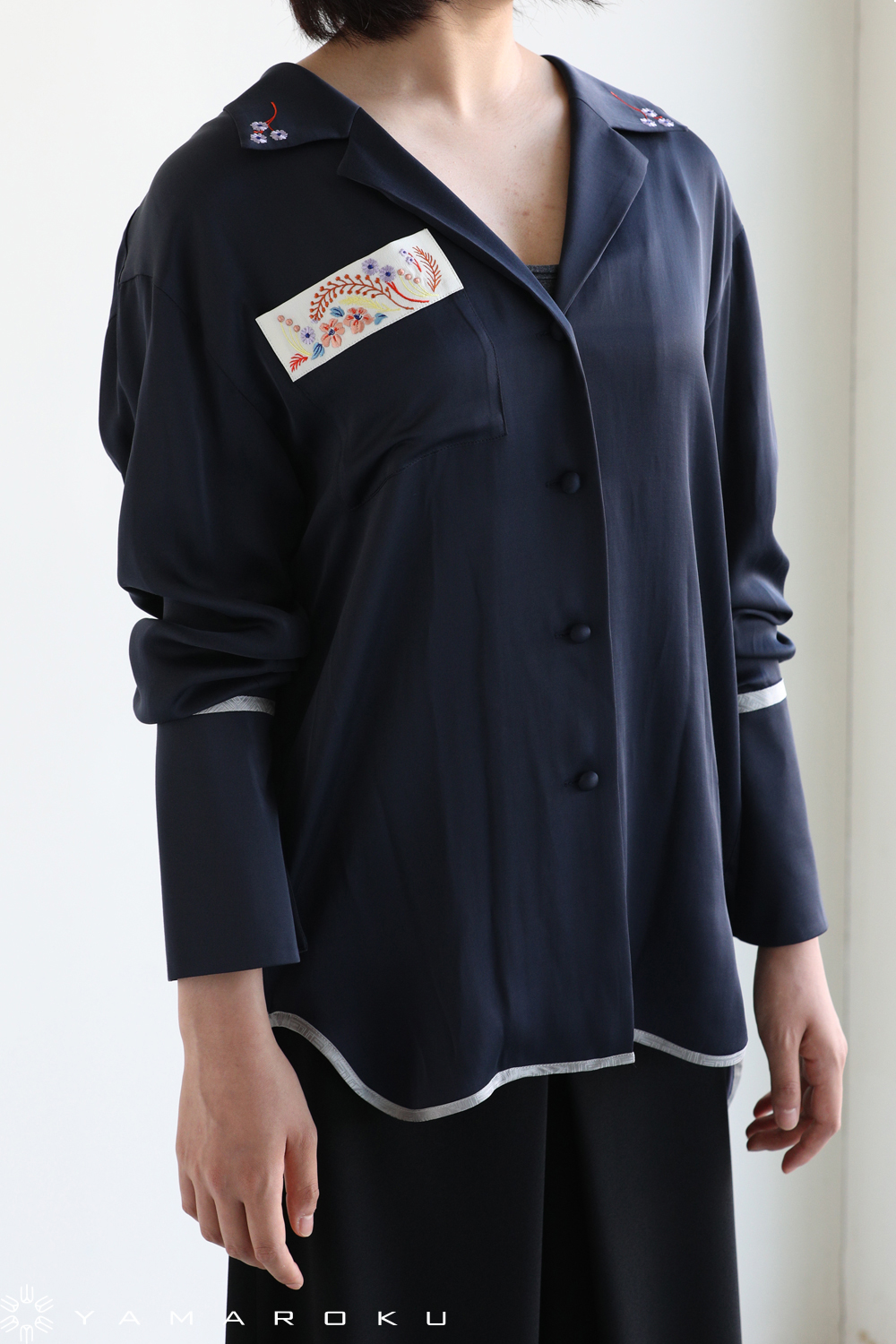 【Paul Smith】Botanical embroidery Shirts