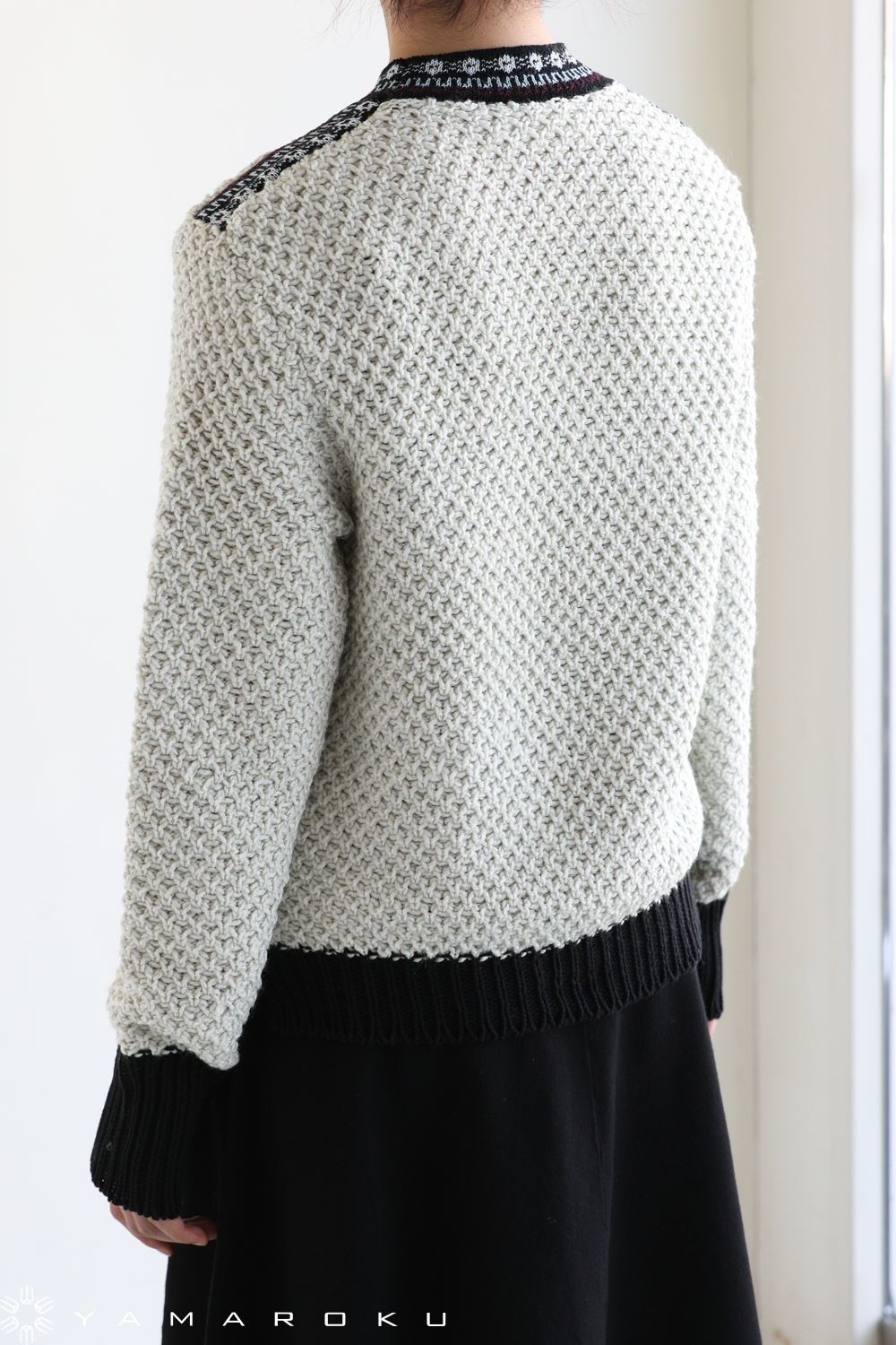 Mame Kurgouchi(マメ) Lame Tweed Knit Pullover！！ | YAMAROKU New 