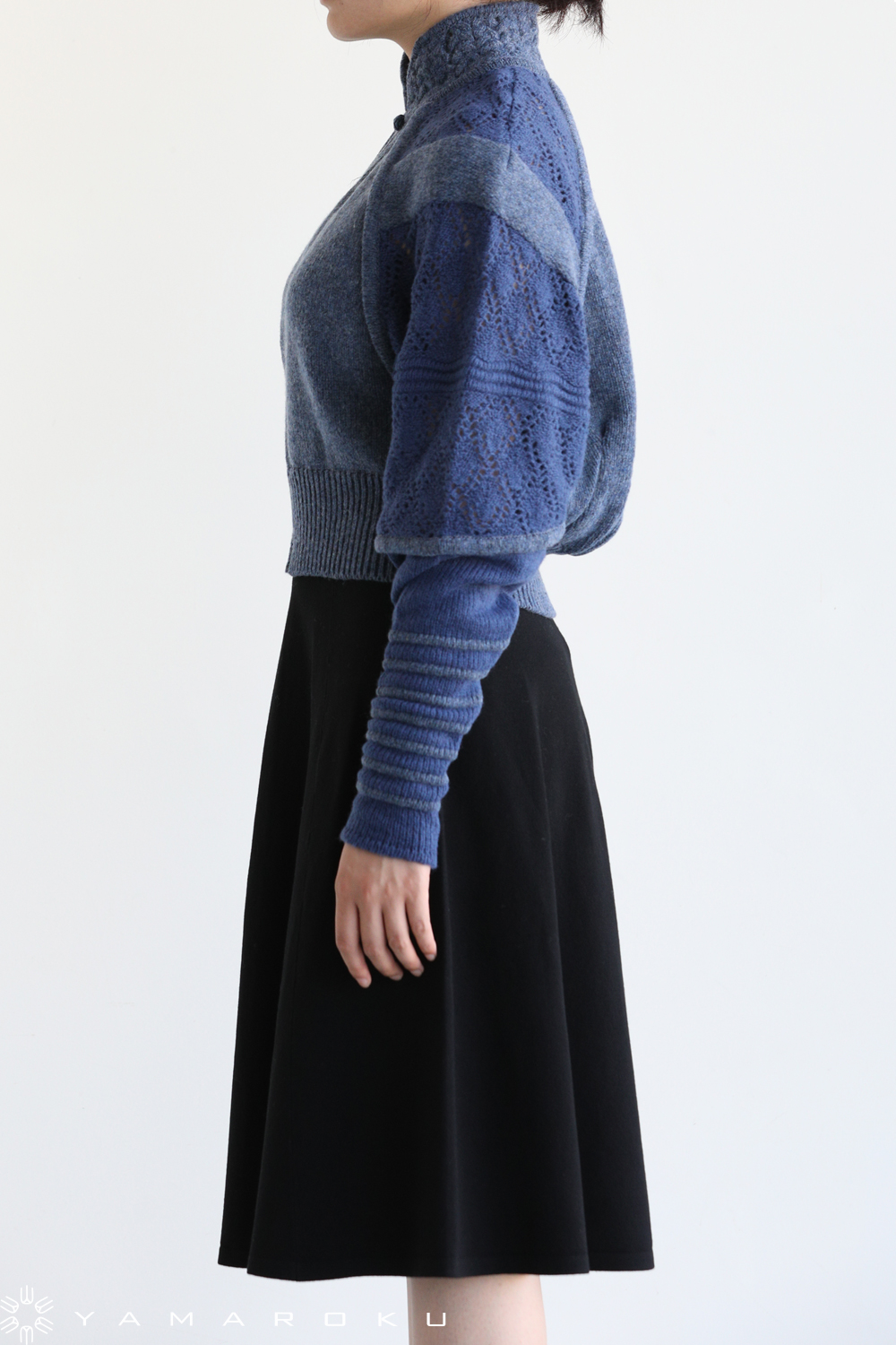 mame  Multiple Knit High-Neck Tops