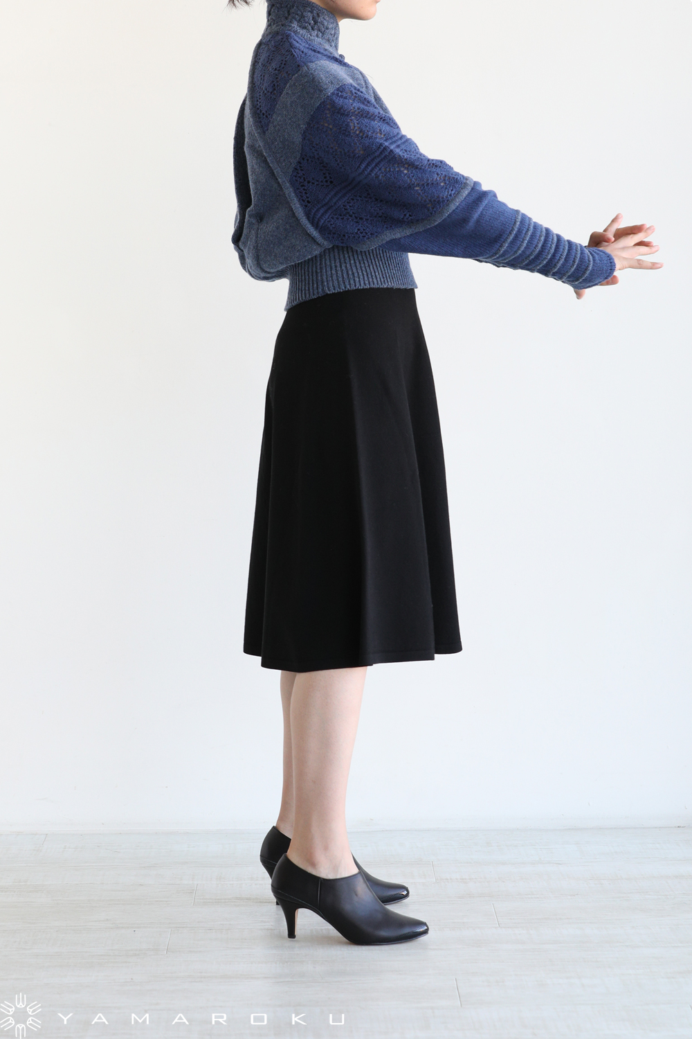Mame Kurogouchi(マメ) Multiple Knit High-Neck Tops